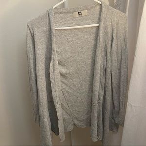 [S] NEW Anne Klein Gray Cardigan Light Weight Size Small Ladies Women